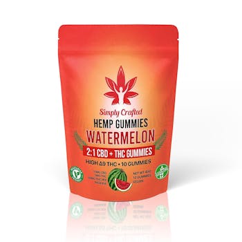 2:1 CBD + THC Gummies | Watermelon